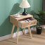 Savla 40cm W Manufactured Wood Bedside Table