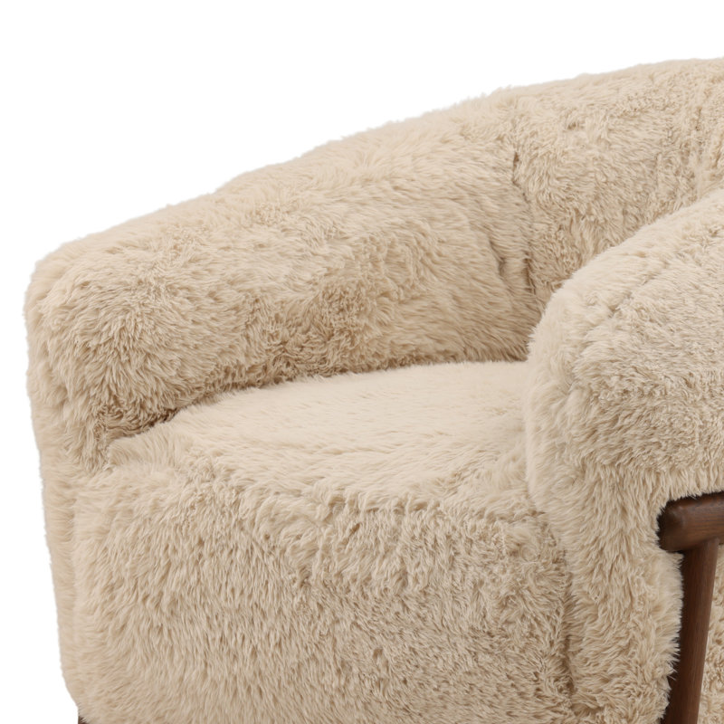 Chaise d'appoint Prescott crème