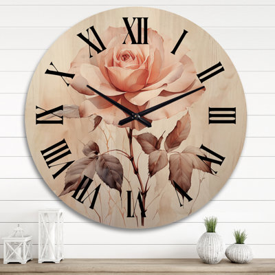 Horloge murale Peach