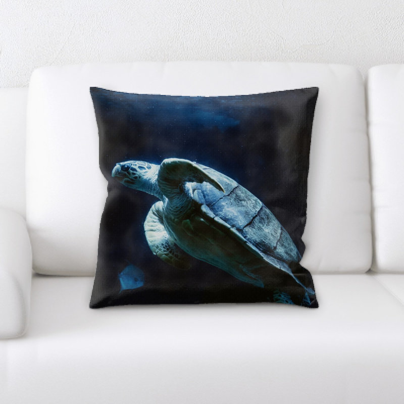 Layton Turtle Throw Pillow
