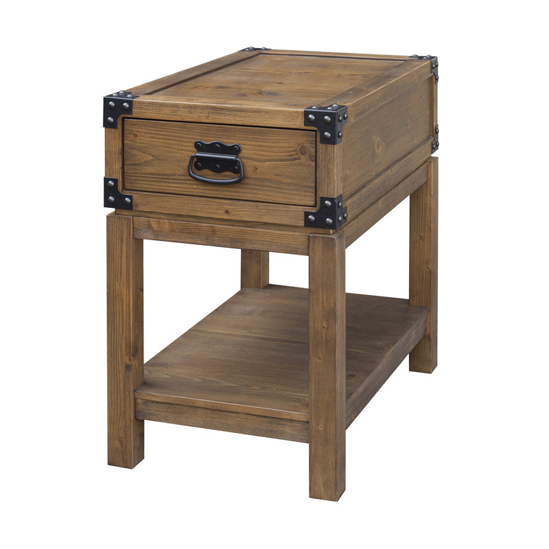 Chorlette End Table with Storage