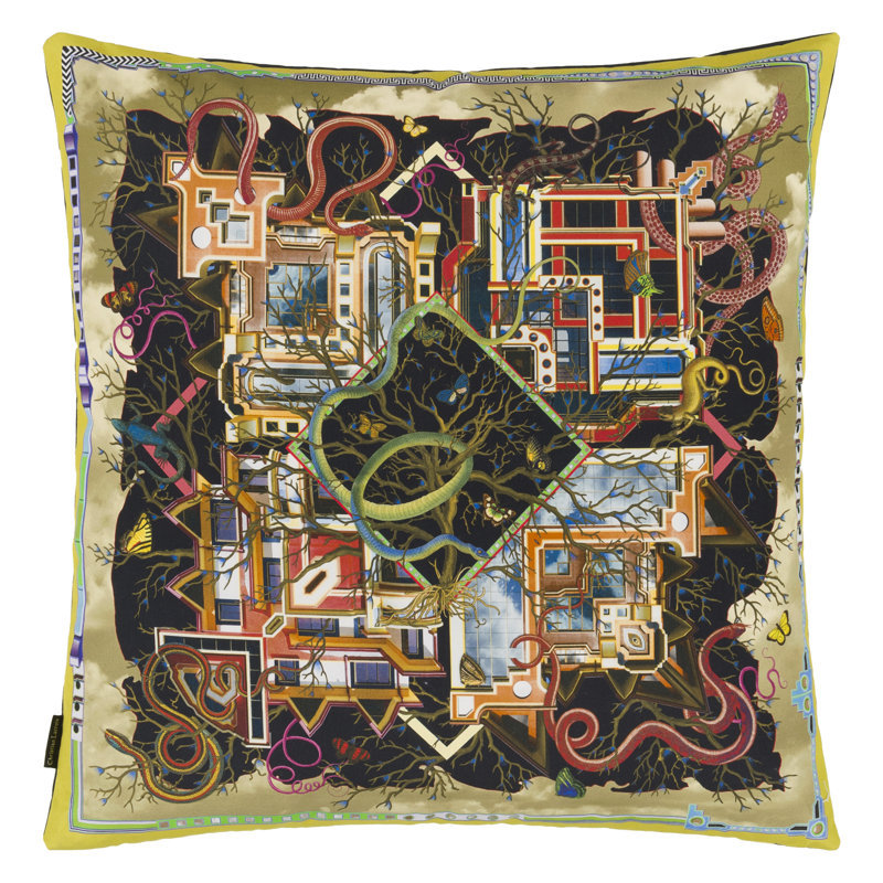 Archeologie Mosaique Decorative Pillow
