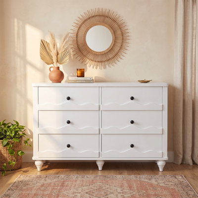 Abson 43.3" Dresser With Wood Drawers