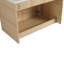 Meuble-lavabo mural de 54 po avec lavabo d'art en céramique, 2 tablettes de rangement et portes à fermeture en douceur, peu encombrant et élégant-1187078957