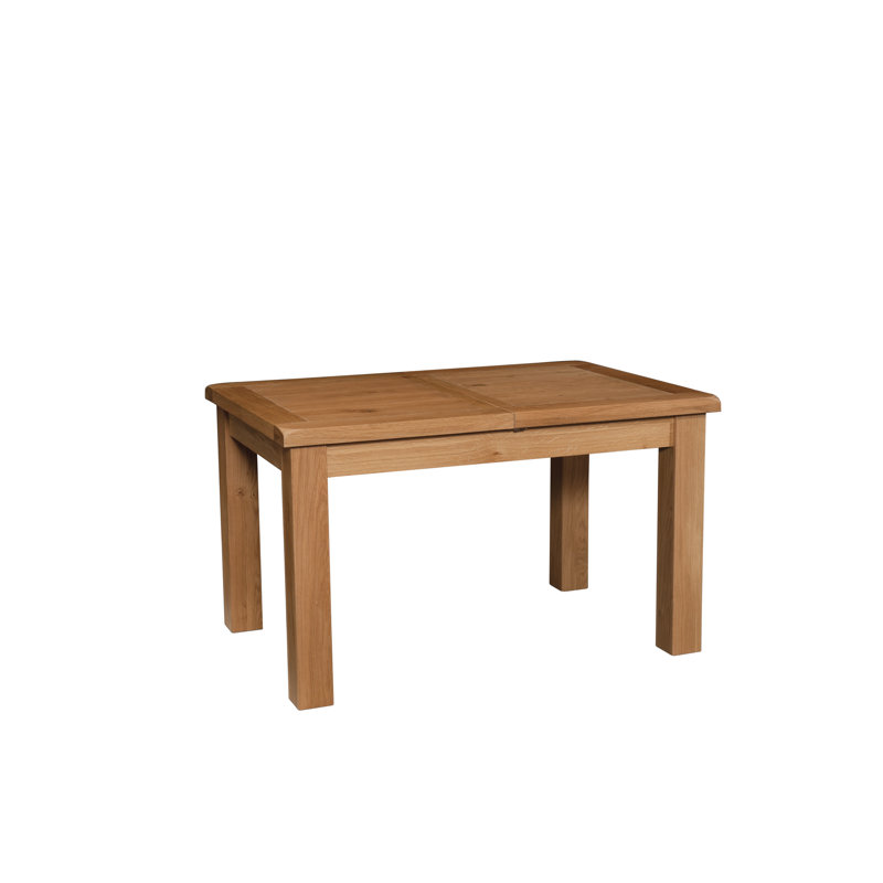 6 - Person Extendable Dining Set, Medium Oak, H78 x L198 x W90cm