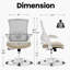 Chaise de bureau ergonomique Neeya-124198003-124198004-128032105
