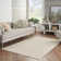 Mullican Sandy Solid Ivory/Beige Easy Care Indoor/Outdoor Area Rug