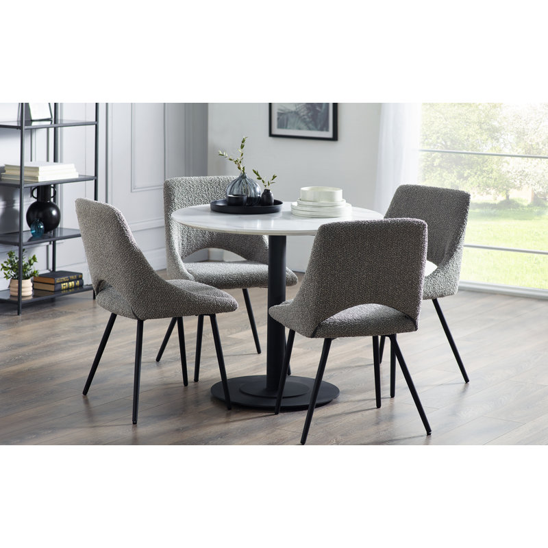 Esman 4 - Person Dining Set, Grey