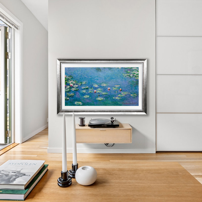 Cadre pour téléviseur Samsung, 55", Argenté huilé