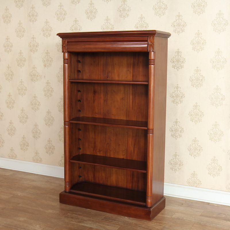 150cm H x 90cm W Solid Wood Standard Bookcase