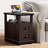 Ayame 2 - Drawer End Table With Storage and Fast Charging Station-221566506