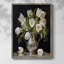Reproduction encadrée FLORAL Series DCCD - bois massif-872012955