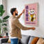 Lucky Cat Icon Japandi - Wrapped Canvas-1161423576-1161423577