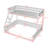 Bunk Bed Frame With Ladder And Guardrails-704292300-704292303