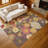 Machine Washable Indoor/Outdoor Chantille ACN2293 Floral Rug-720985018