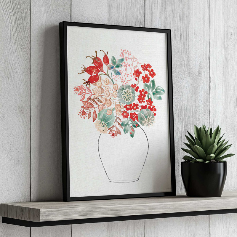 «Festive Season X» par Beth Grove, reproduction d'art, H 16 po x l 12 po, Or