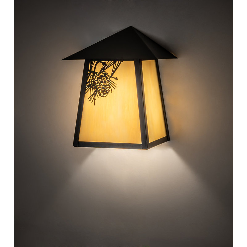 Maliyah Solid Brass Flush Mounted Sconce