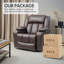 Fauteuil inclinable électrique en polyuréthane pour personnes âgées-412880037-439200472
