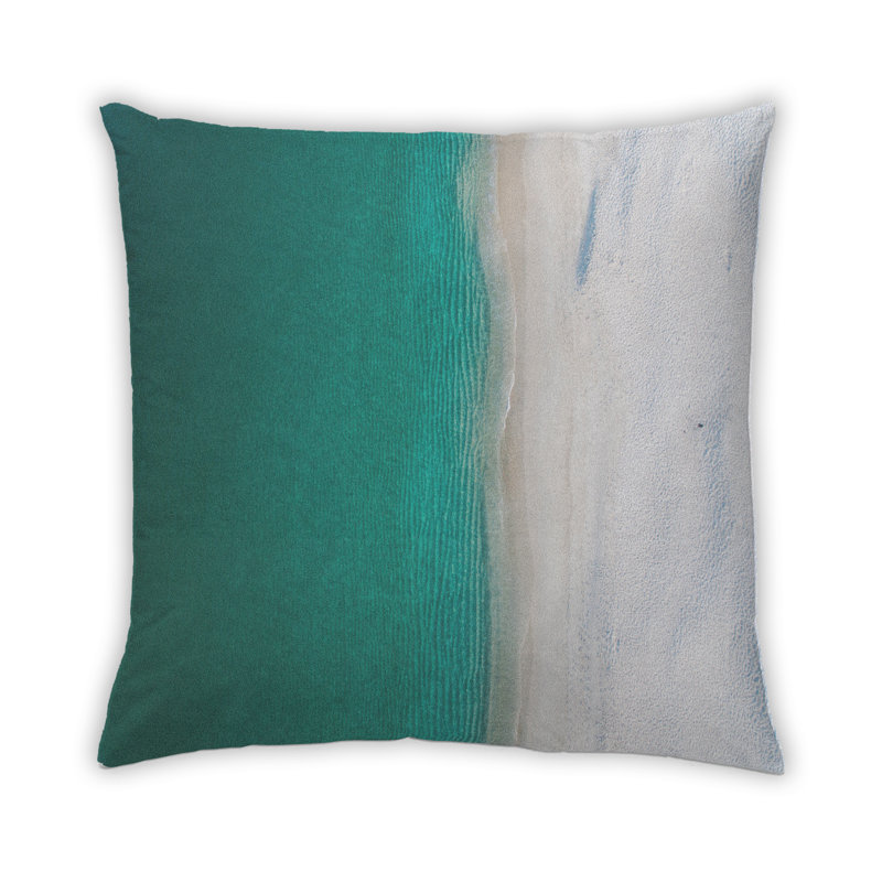 Coussin décoratif Color Focus Blue 36, Synthétique