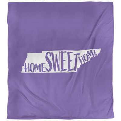 Housse de couette réversible simple Home Sweet Tennessee