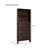 Freestanding Shoe Cabinet With 3 Flip Drawers. Hallway Space Saver. Solid , Walnut Color, Modern Design Narrow Rack Porch Organization. Metal Handles