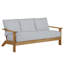 Ashland 73.12" Wide Outdoor Teak Patio Sofa with Cushions-1959347817-1959347829-1951269842