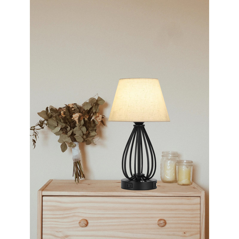 Elef Adjustable Metal USB Desk Lamp