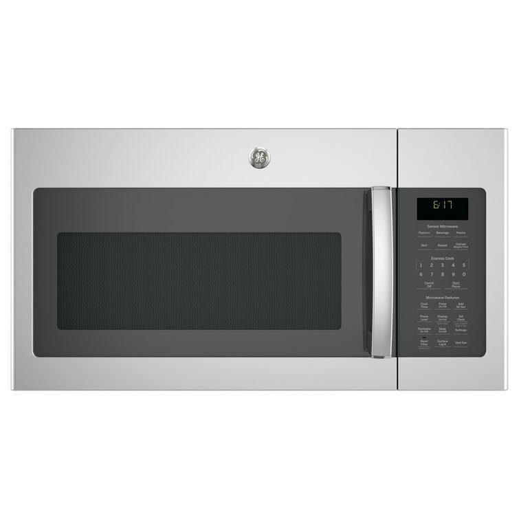 GE Appliances 1.4 Cu. Ft. Countertop Microwave Oven with Sensor in Black