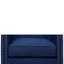 Fauteuil et repose-pieds bleu Pickery House Furnishings-994322404