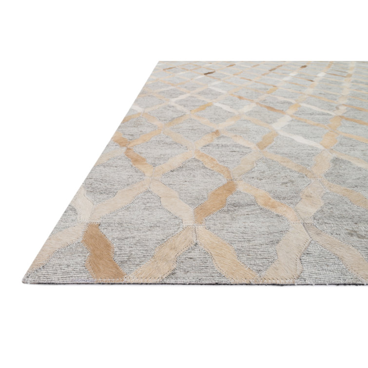 Stafford Cowhide Geometric Indoor Rug