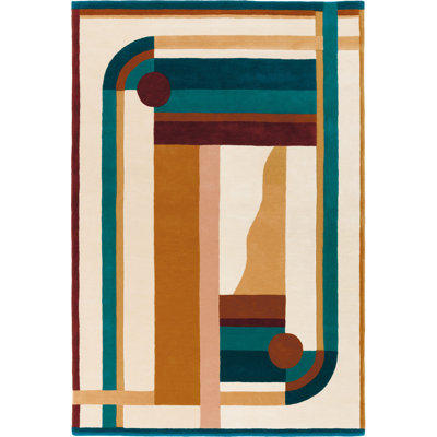 Hacienda Hand Tufted Wool Area Rug