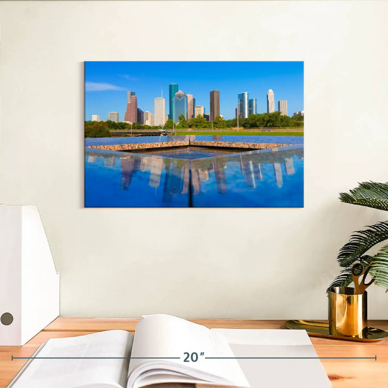 Reflet de l'horizon de Sirci Houston, H 8 po x l 12 po