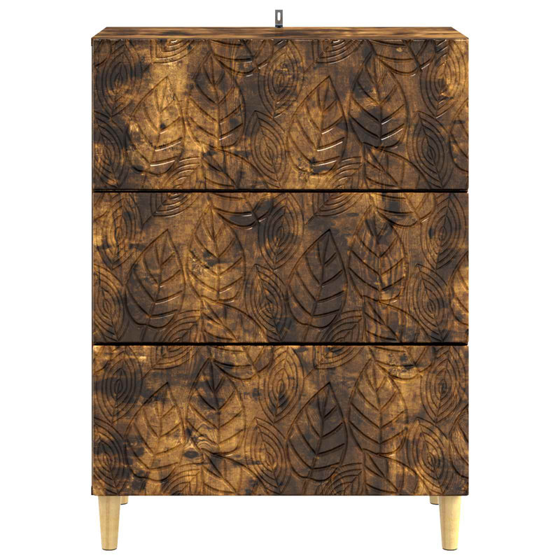 Rectangle Accent Chest, Smoked Oak
