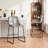 Scher Faux Leather Upholstered Counter & Bar Stools with Sled Legs-1630566308-1630566309