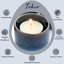 4 Piece Earthenware Tabletop Tealight Holder Set