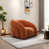 Mélange de polyester orange