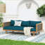 Lit de jour Claremont 3 places avec accoudoirs en rotin-1865925523