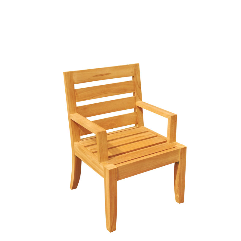 Atnas Outdoor Teak Dining Armchair