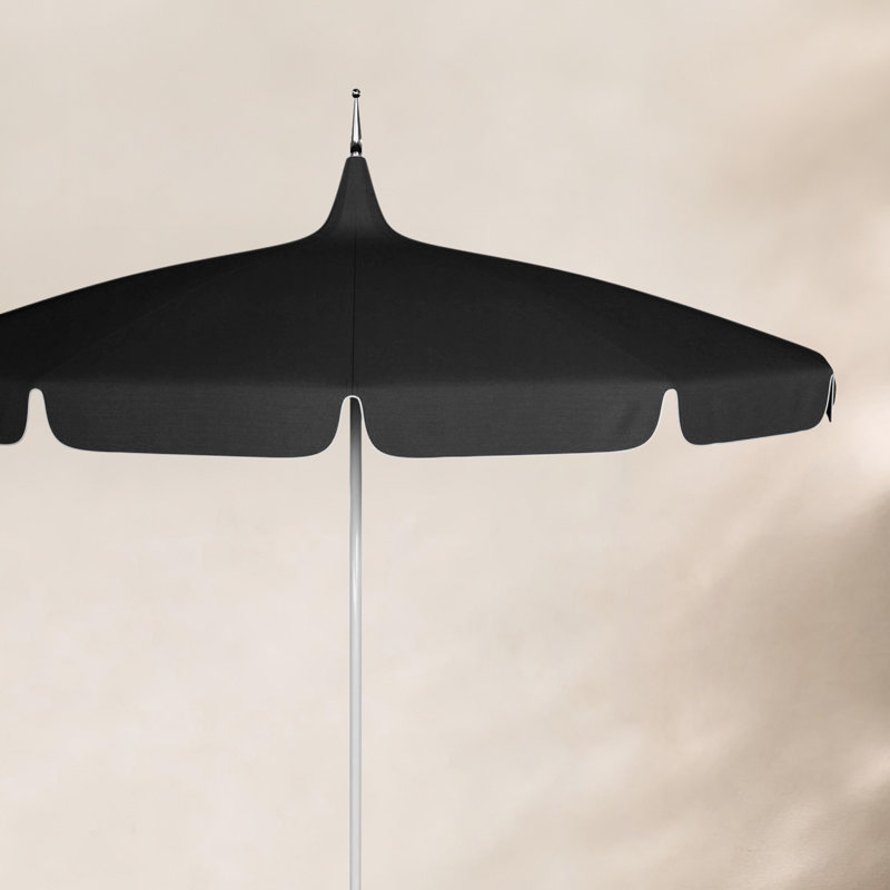 Parasol de 8,5 pi Nikolitsa, Sunbrella® - noir