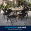 Double Braced Metal Folding Chair-1898137931
