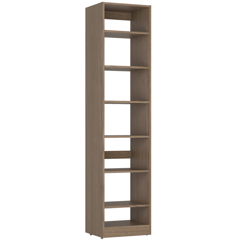 Système de placard 139 1/16 po, Brun