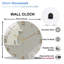 Horloge murale Creative Creative
