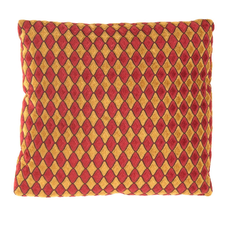 Coussin rouille 20 po x 20 po