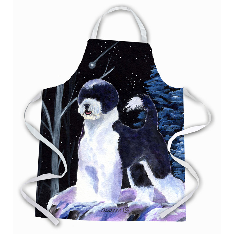 Tablier pour chien d’eau portugaise starry night
