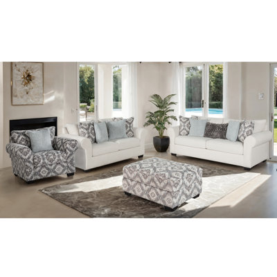 Dunster Beardsley Sofa And Ottoman Set