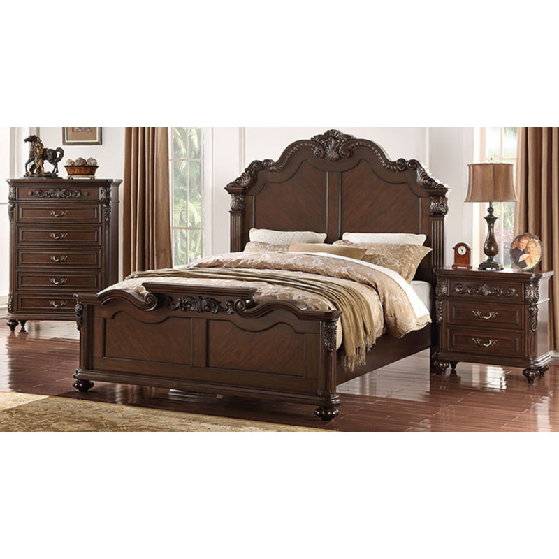 Ensemble de chambre à coucher standard 3 pièces, Très grand