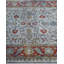 Tapis noué à la main Mazarine, unique en son genre - gris