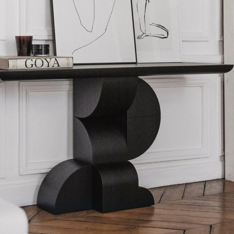 Console rectangulaire moderne, H 33,4 po x l 47,2 po x P 13,7 po