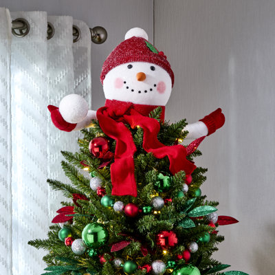 Bonhomme de neige en feutre avec boule 12 po