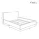 Allis Upholstered Wingback Bed